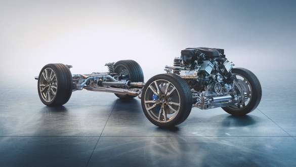 BMW X6 adaptiv M undervogn. BMW X6 adaptiv M undervogn.