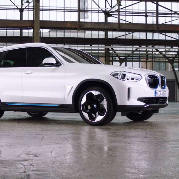 BMW iX3 G08 connectivity film BMW iX3 G08 2020 Mineral White metallic connectivity film