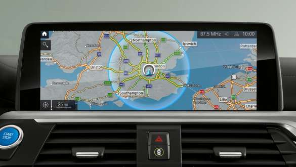 Serviceydelser fra Connected Charging BMW iX3 G08 Serviceydelser fra Connected Charging BMW iX3 G08 2020 kontroldisplay kabine