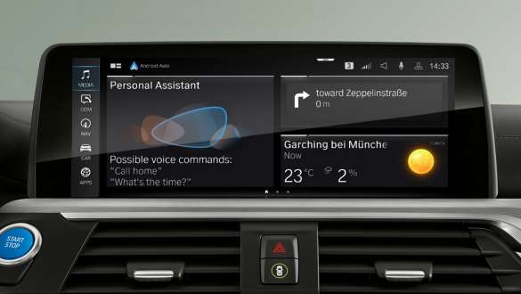 BMW Intelligent Personal Assistant BMW iX3 G08 BMW Intelligent Personal Assistant BMW iX3 G08 2020 kontroldisplay kabine