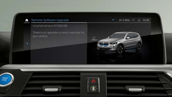 Remote Software Upgrade BMW iX3 G08 Remote Software Upgrade BMW iX3 G08 2020 kontroldisplay kabine
