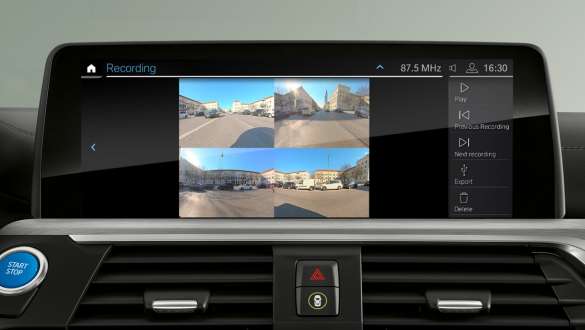 BMW Drive Recorder BMW iX3 G08 BMW Drive Recorder BMW iX3 G08 2020 kontroldisplay kabine