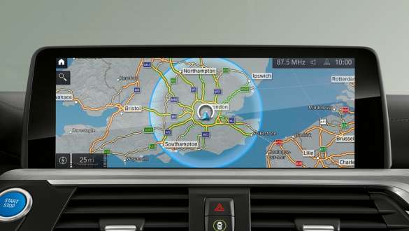 Serviceydelser fra Connected Charging BMW iX3 G08 Serviceydelser fra Connected Charging BMW iX3 G08 2020 kontroldisplay kabine