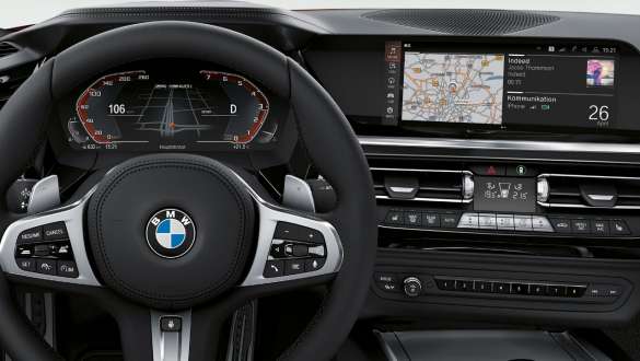 BMW Z4 Roadster BMW Live Cockpit BMW Z4 Roadster med BMW Live Cockpit