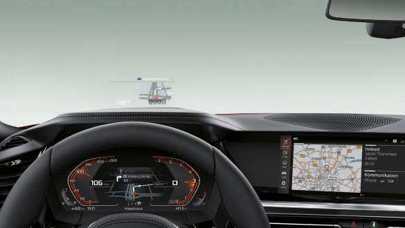 BMW Z4 Roadster, førersædet BMW Z4 Roadster med rat, Head-Up Display og kontroldisplay