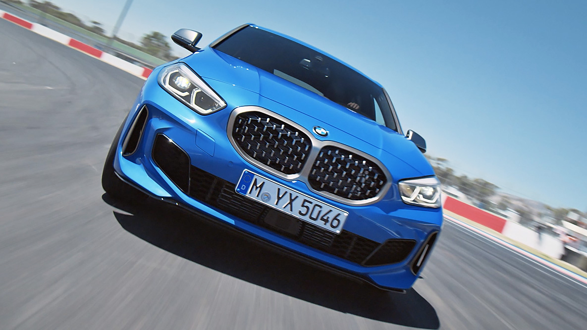 Adaptiv undervogn. BMW 1-series adaptive undervogn.
