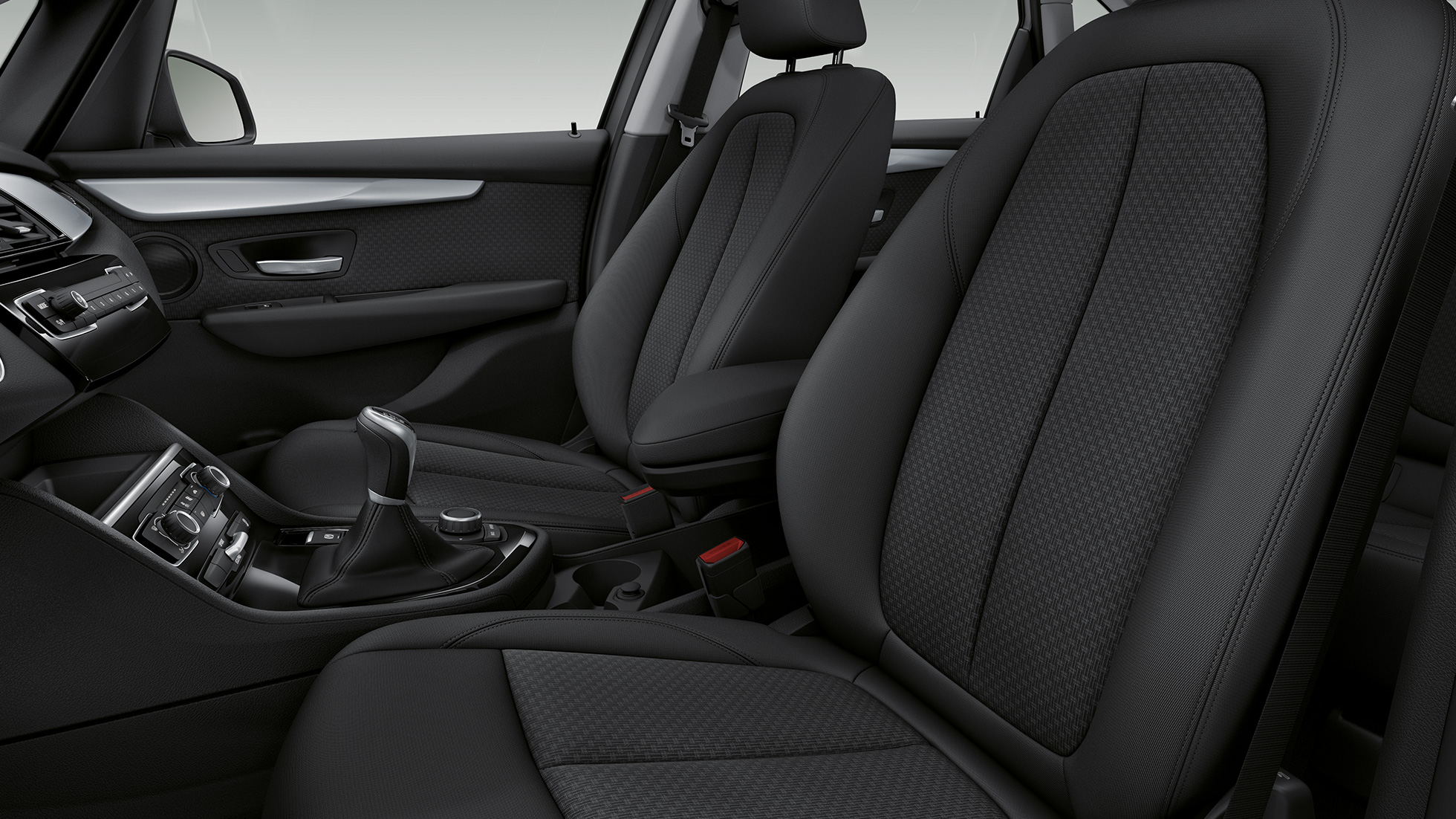 Sportssæder BMW 2-serie Active Tourer Advantage Sportssæder BMW 2-serie Active Tourer 218i F45 2018 interiør