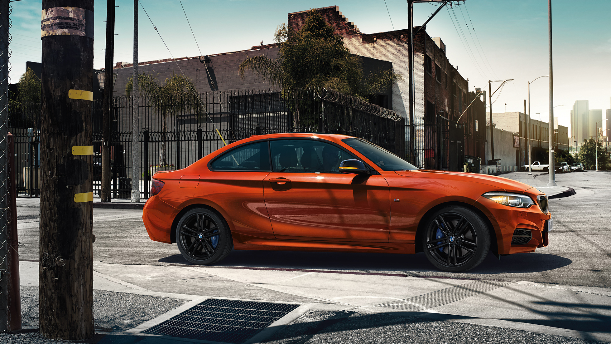 BMW 2-serie Coupé, set fra siden BMW 2-serie Coupé, set fra siden
