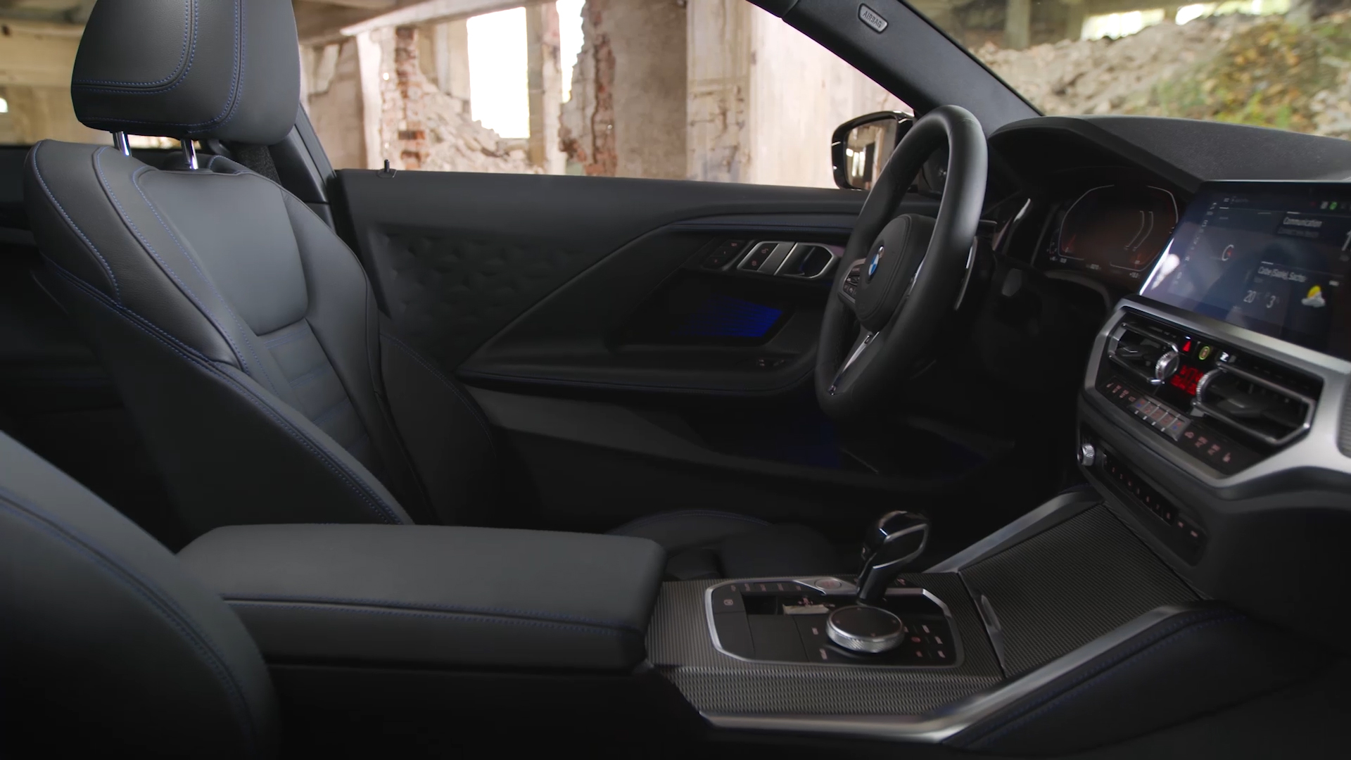BMW 2-serie Coupé G42 2021 kabinedesign i video BMW 2-serie Coupé G42 2021 kabinedesign i video