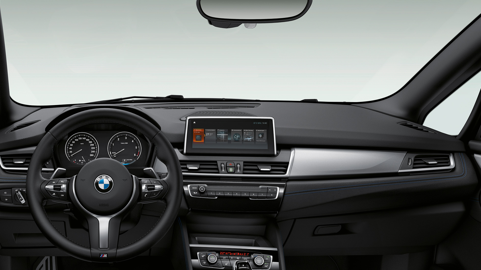 Cockpit BMW 2-serie Gran Tourer M Sport Cockpit BMW 2-serie Gran Tourer 220d xDrive M Sport F46 2018 kabine