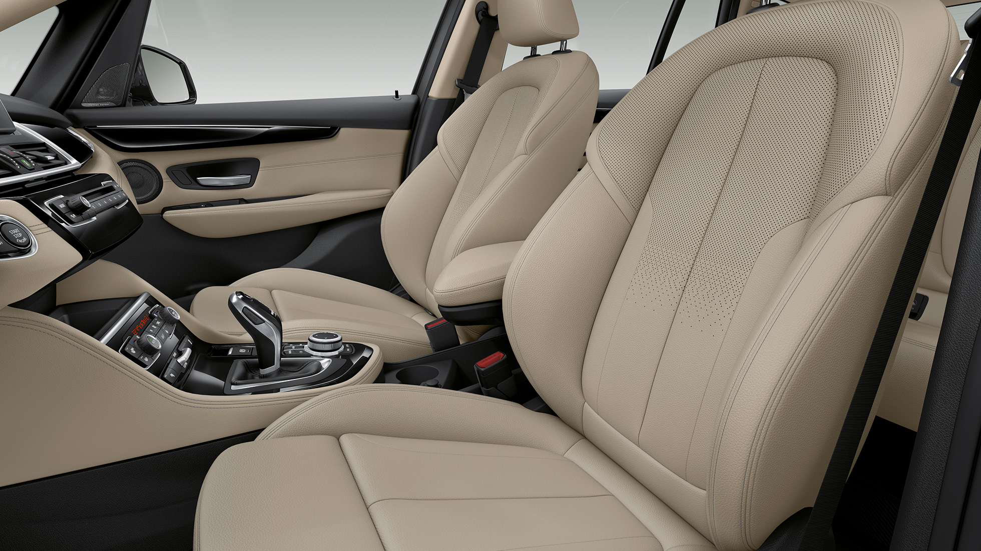 Sportssæder BMW 2-serie Gran Tourer Sport Line Sportssæder BMW 2-serie Gran Tourer 220d Sport Line F46 2018 kabine