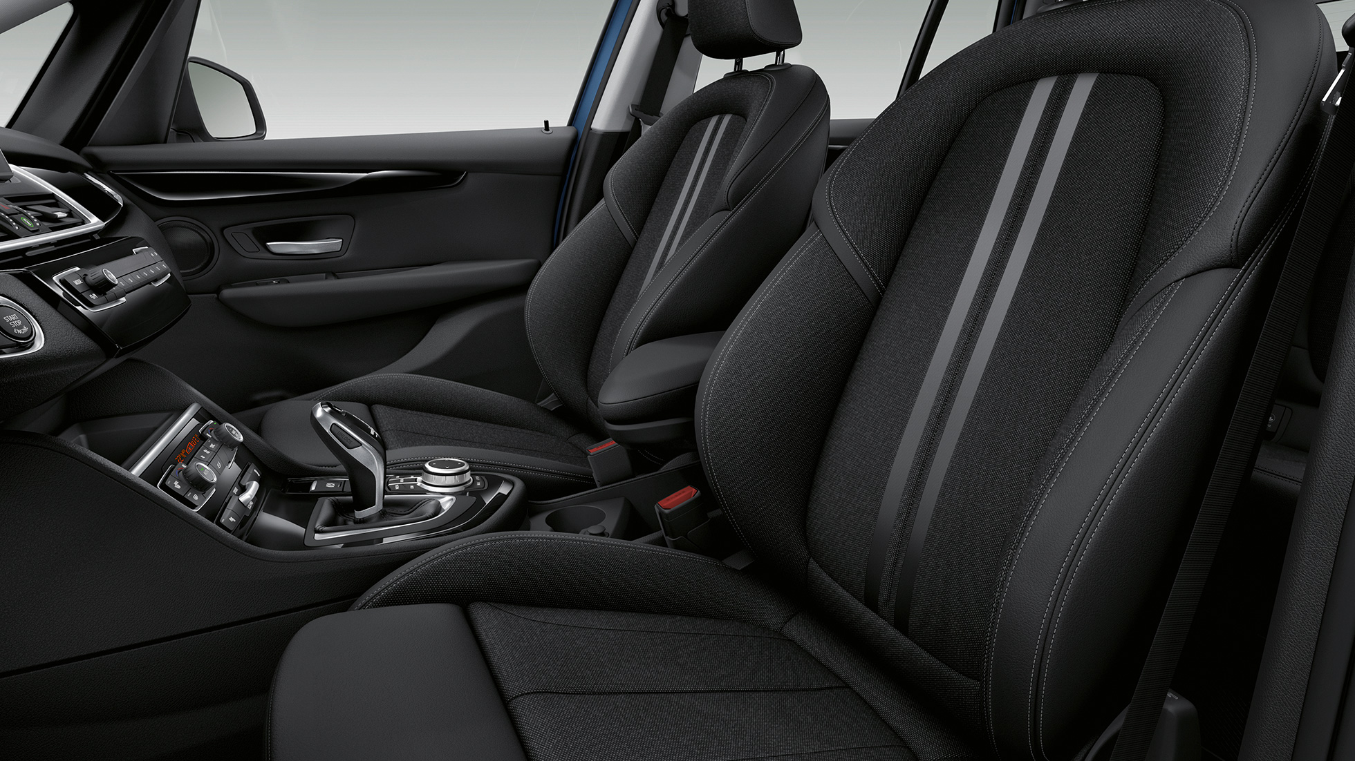 Sportssæder BMW 2-serie Gran Tourer Advantage Sportssæder BMW 2-serie Gran Tourer 218i Advantage F46 2018 kabine