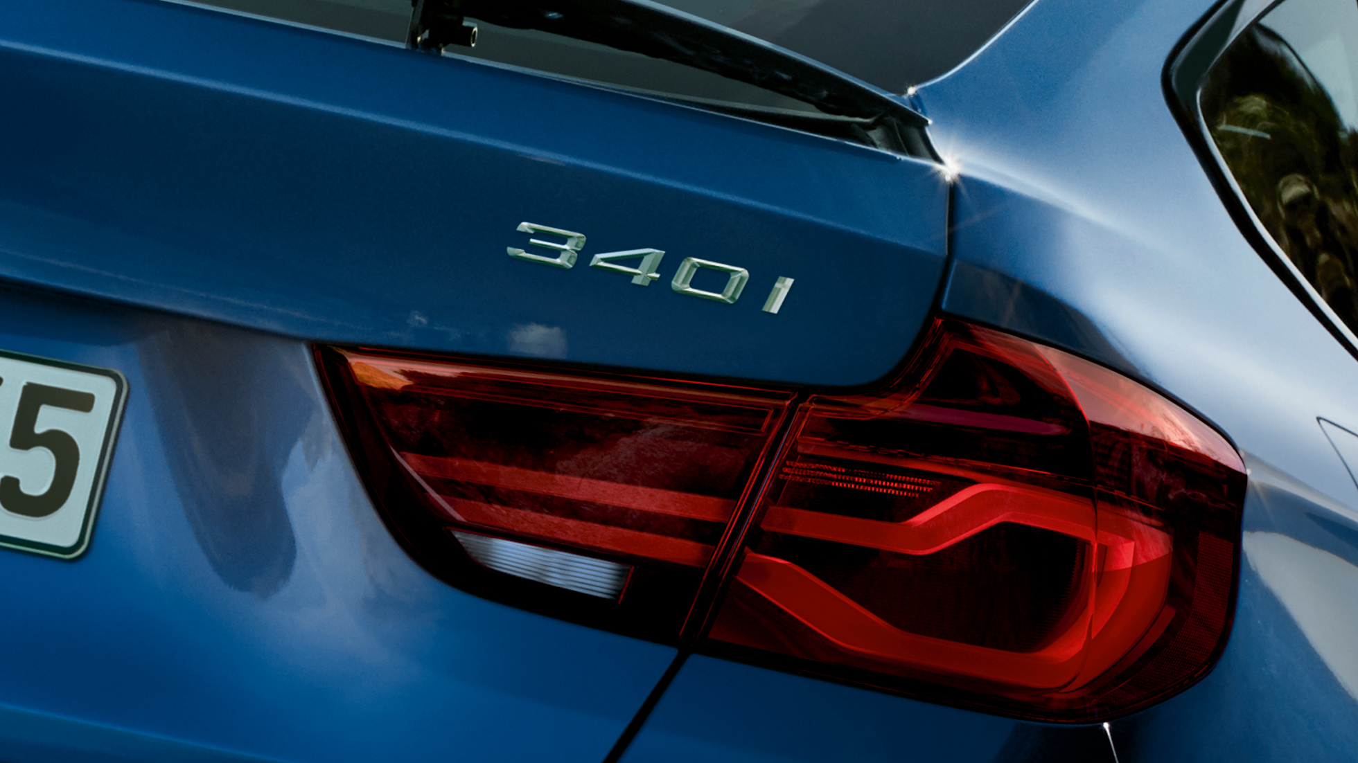 BMW 3-serie Gran Turismo, modelnavn på bagenden BMW 3-serie Gran Turismo, modelnavn på bagenden
