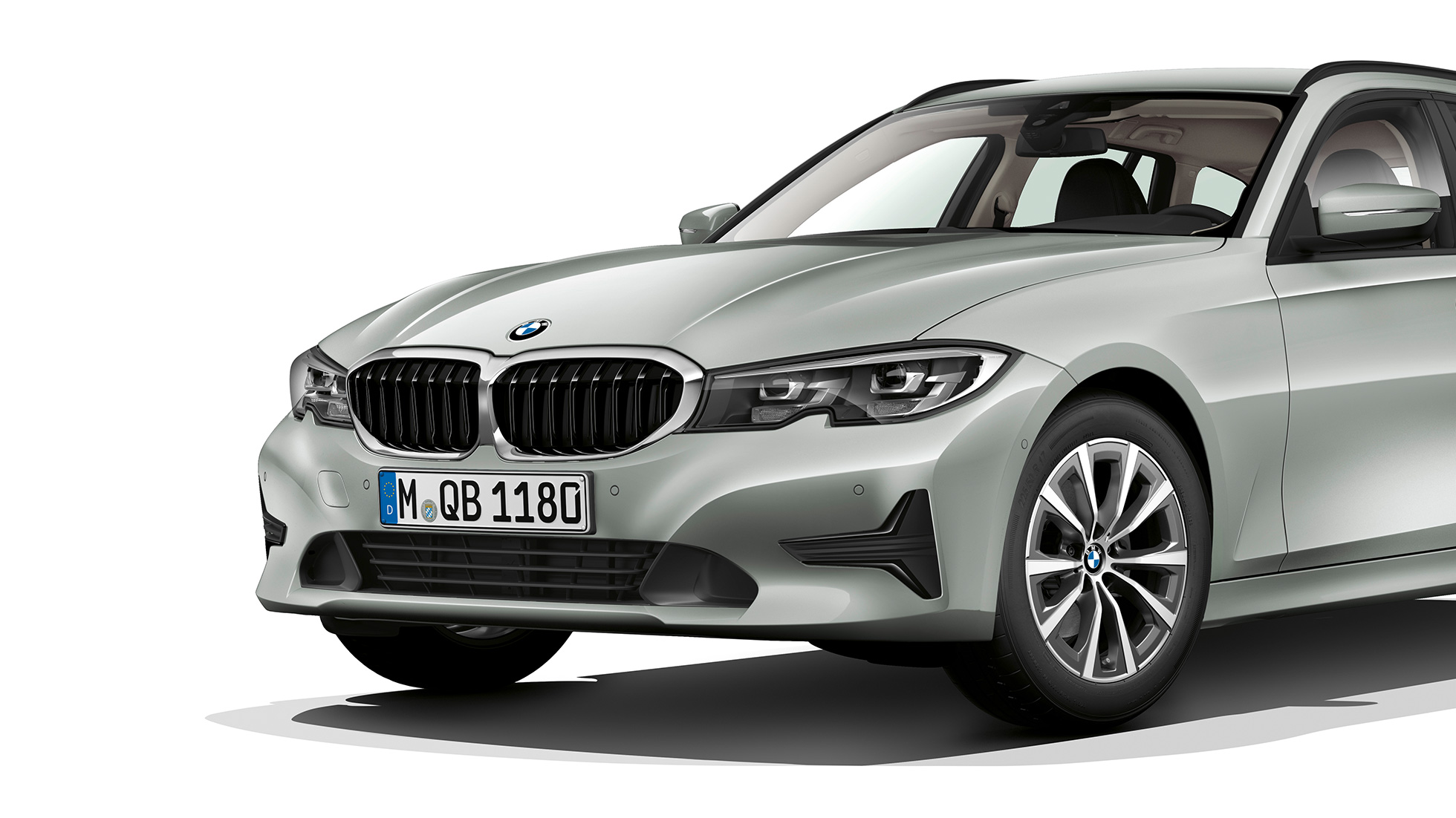 Model Advantage set forfra let drejet BMW 3-serie Touring, Model Advantage set forfra let drejet
