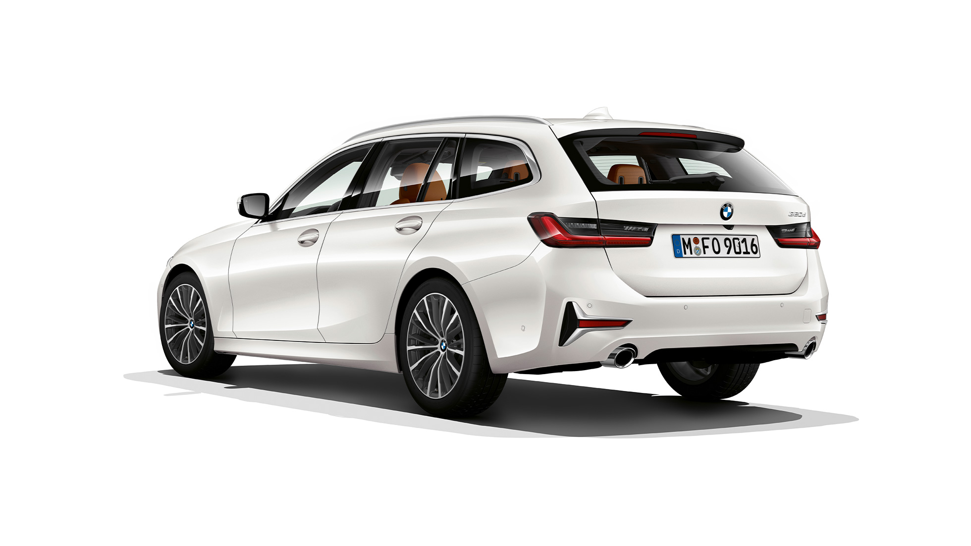Model Luxury Line set bagfra let drejet BMW 3-serie Touring, Model Luxury Line set bagfra let drejet