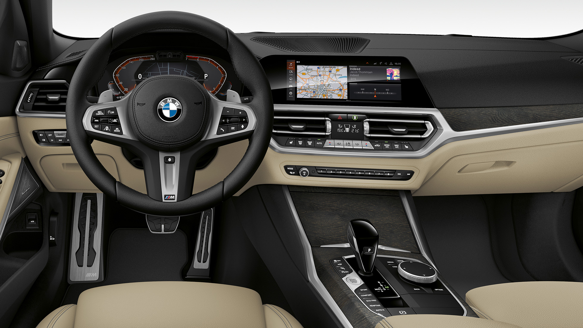 Model M Sport cockpit BMW 3-serie Touring, Model M Sport cockpit