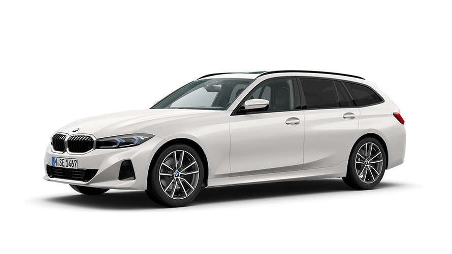 BMW 3-serien BMW 3-serie Touring G21 set fra siden let drejet BMW 3-serien BMW 3-serie Touring G21 set fra siden let drejet