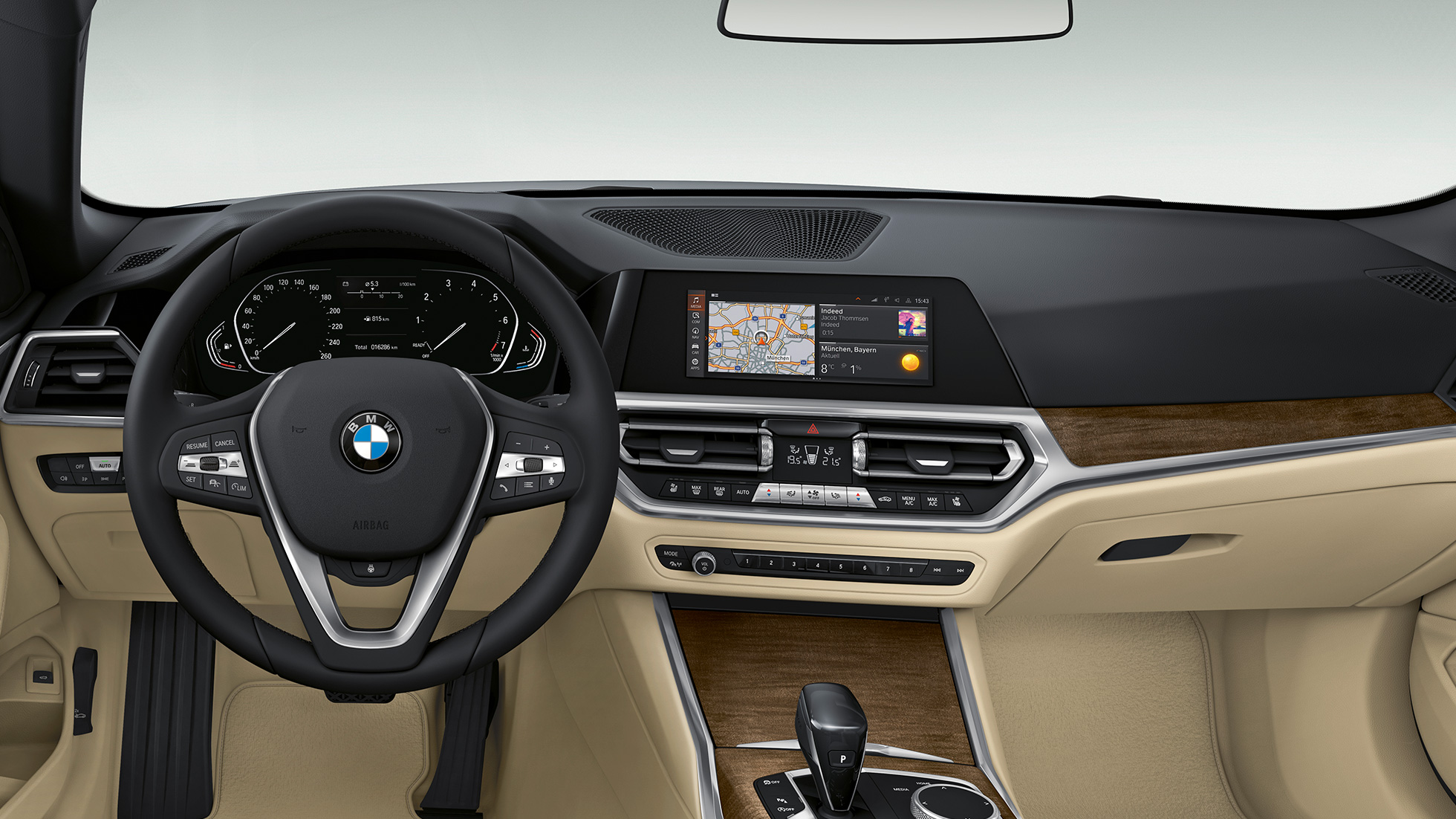 Cockpit BMW 4-serie Cabriolet standardkonfiguration G23 2020 BMW 4-serie Cabriolet G23 2020 standardkonfiguration kabine cockpit
