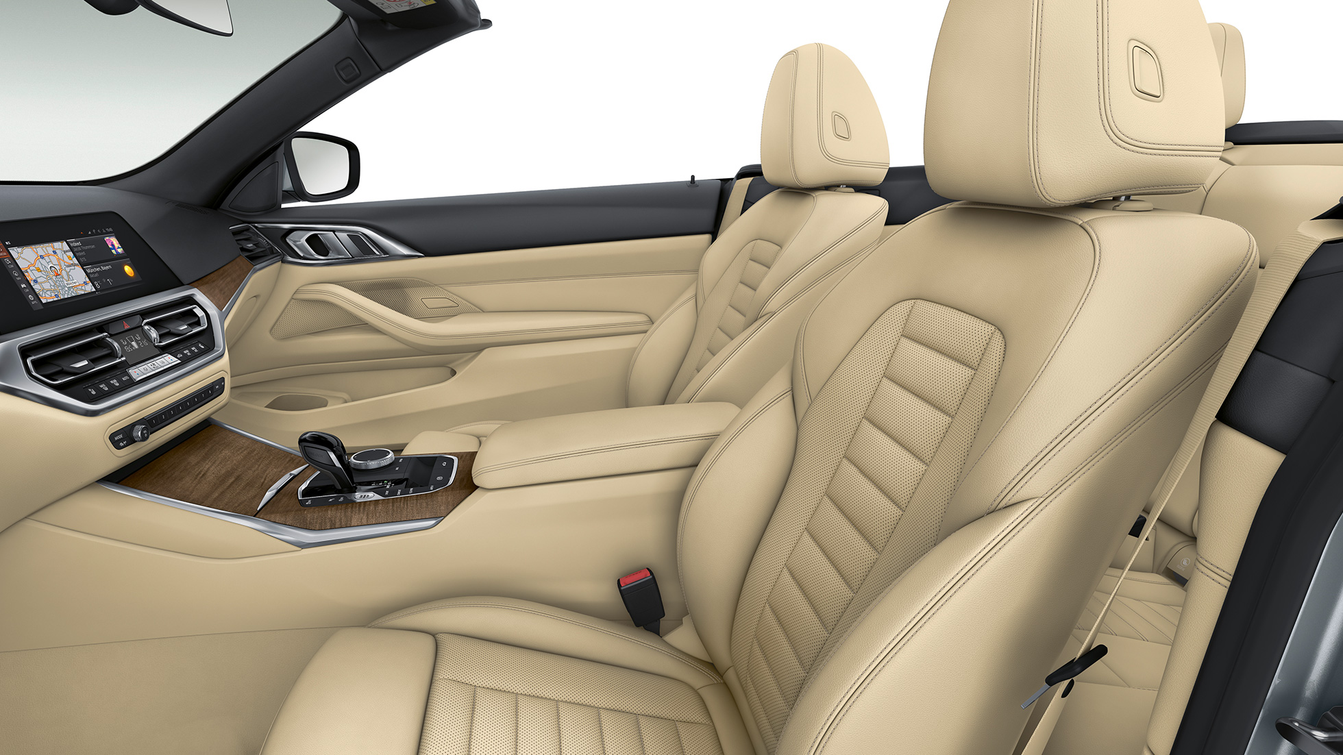 Sæder BMW 4-serie Cabriolet standardkonfiguration G23 2020 BMW 4-serie Cabriolet G23 2020 standardkonfiguration kabine sæder