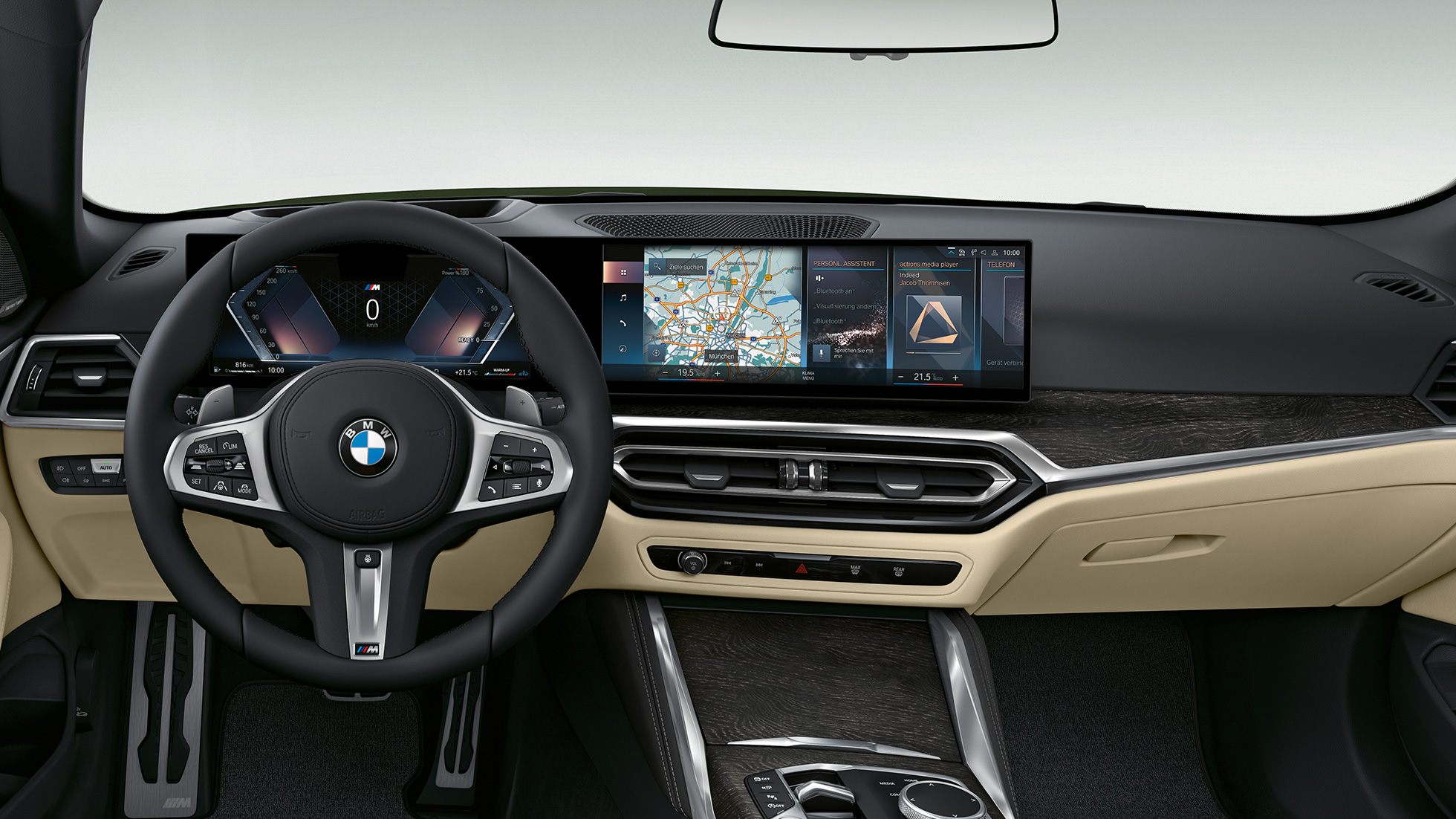 Cockpit BMW 4-serie Cabriolet M Sport G23 2020 BMW 4-serie Cabriolet G23 2020 M Sport kabine cockpit
