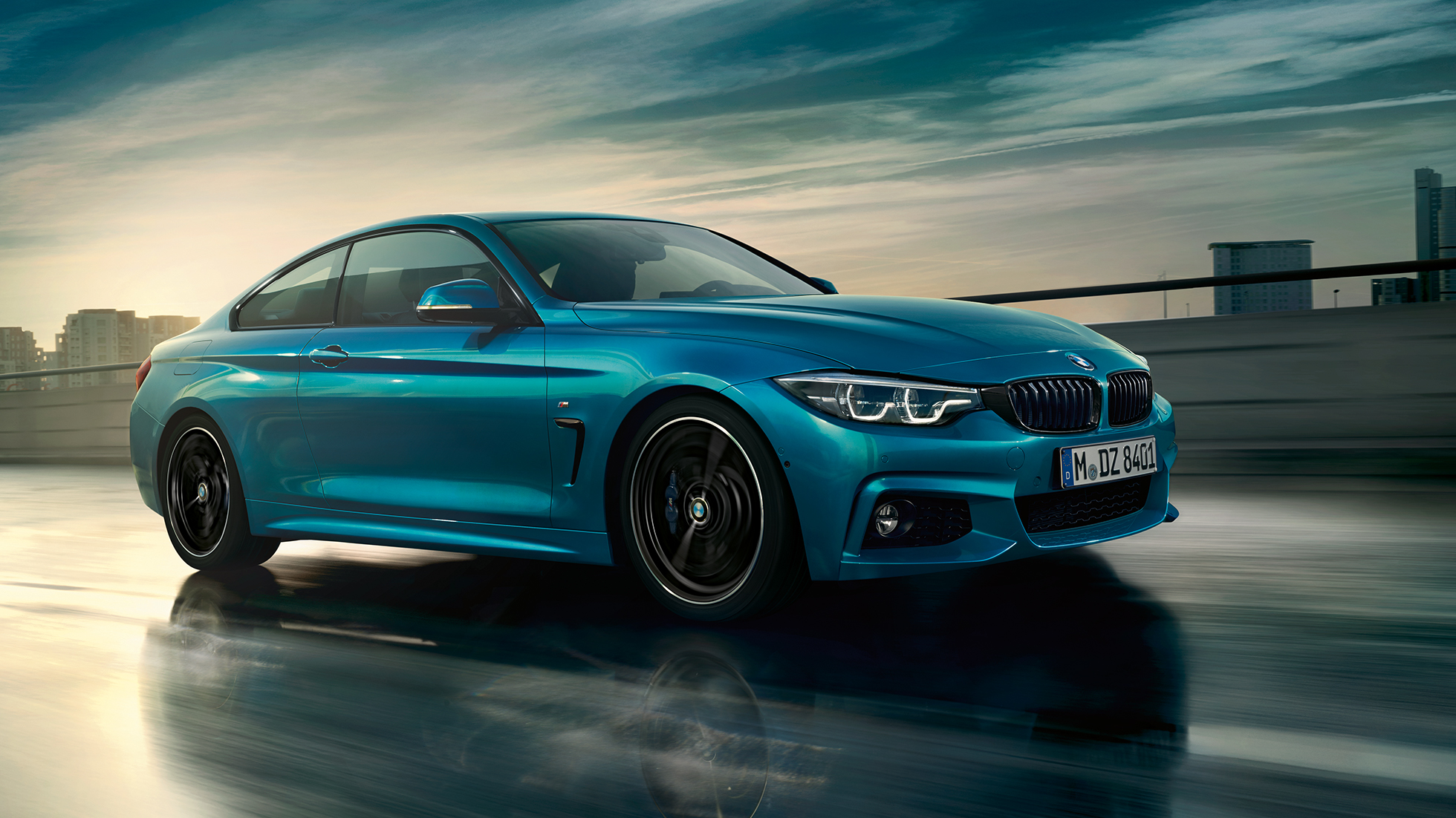 BMW 4-serie Coupé, set fra siden BMW 4-serie Coupé, set fra siden