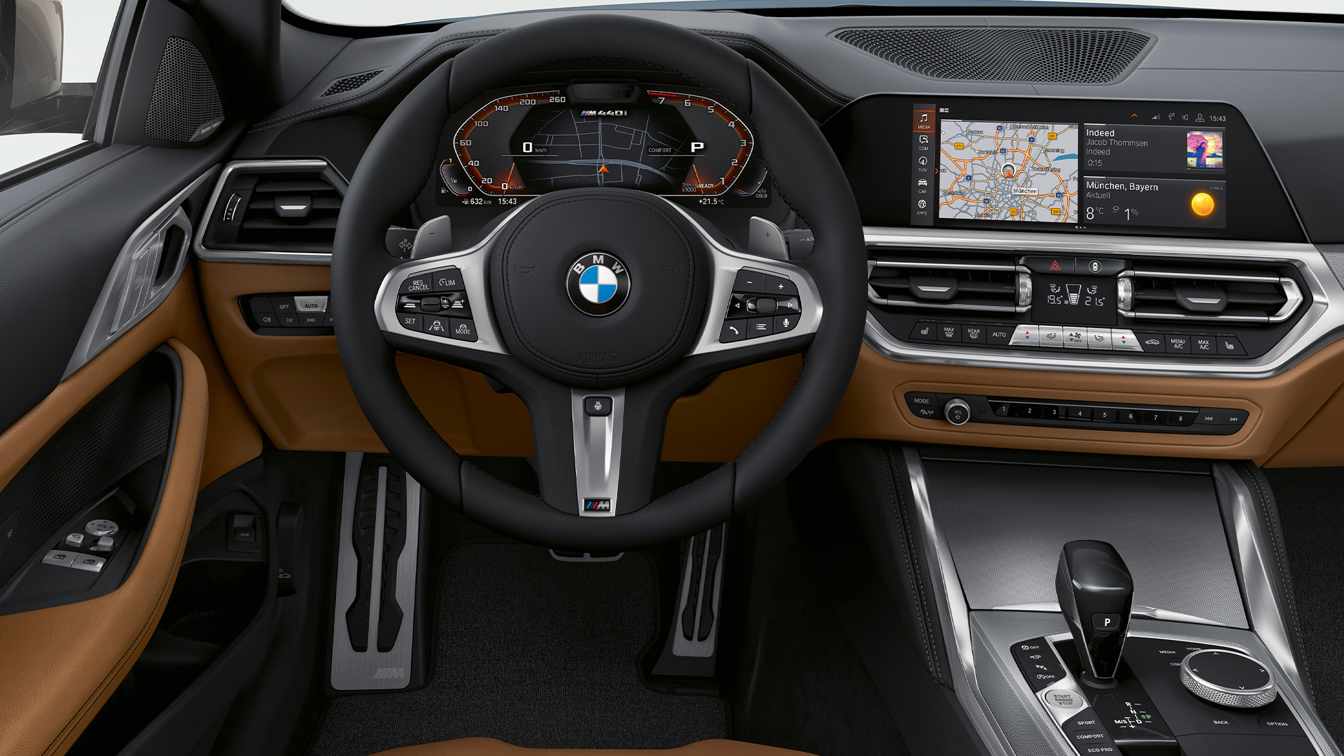 Cockpit BMW 4-serie Coupé G22 2020 BMW 4-serie Coupé G22 2020 kabine cockpit