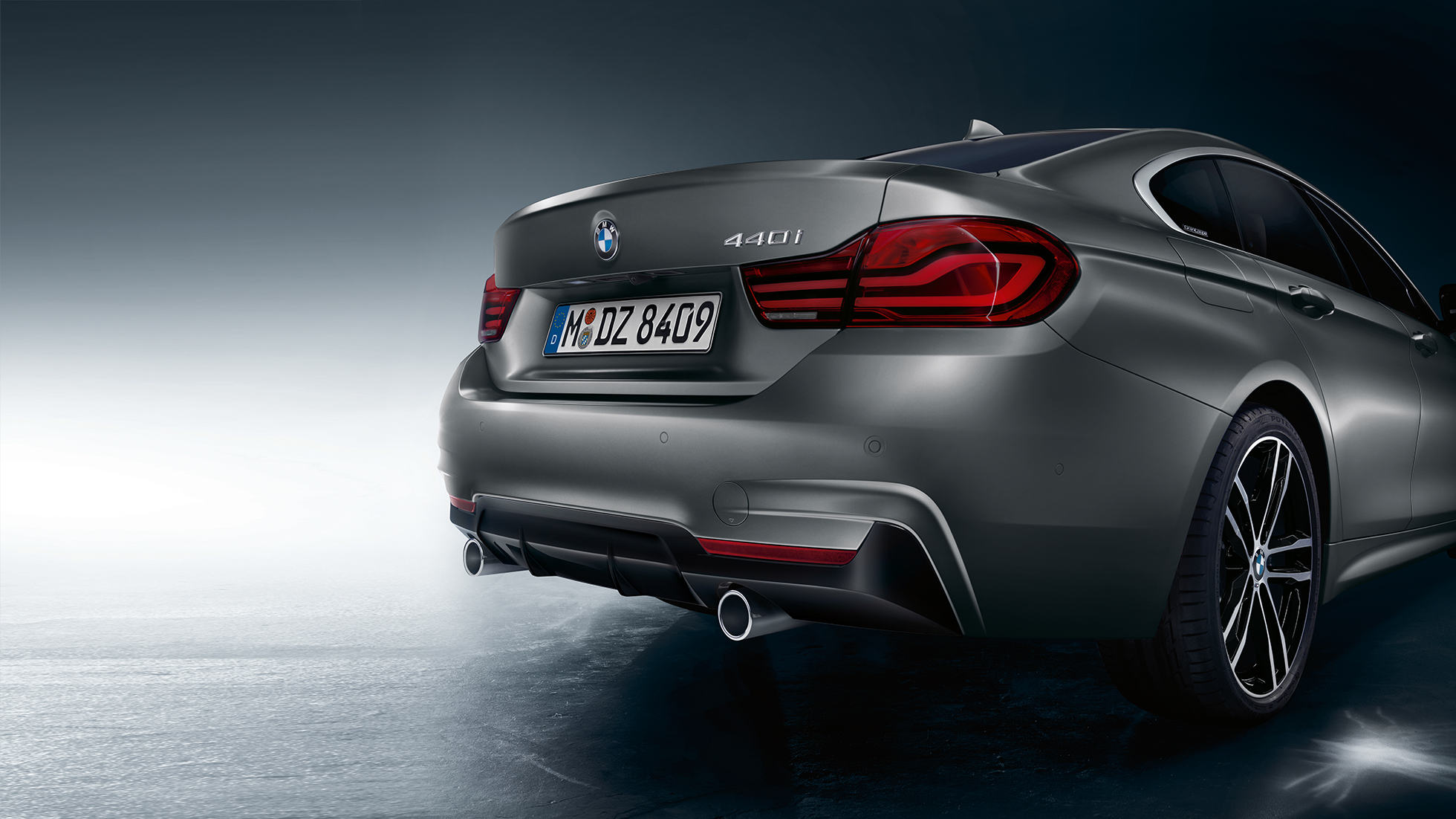 BMW 4 Series Gran Coupé, model name at the rear BMW 4 Series Gran Coupé, model name at the rear