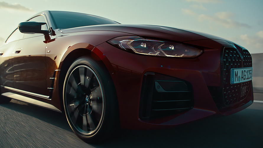 BMW 4-serie Gran Coupé G26 2021 udvendigt design i video BMW 4-serie Gran Coupé G26 2021 udvendigt design i video
