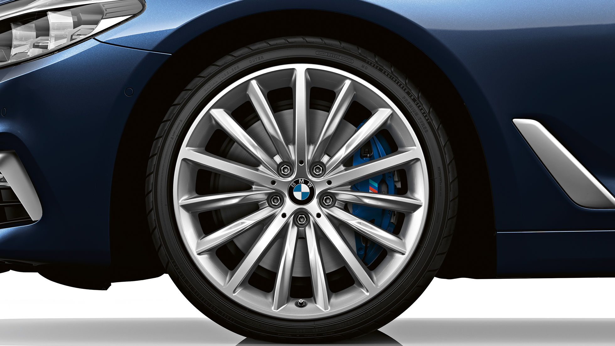 Luxury Line fælge BMW 5-serie Sedan Luxury Line BMW 5-serie Sedan 540d Sedan G30 Imperial Blue Brillant-effekt Metallic fælge