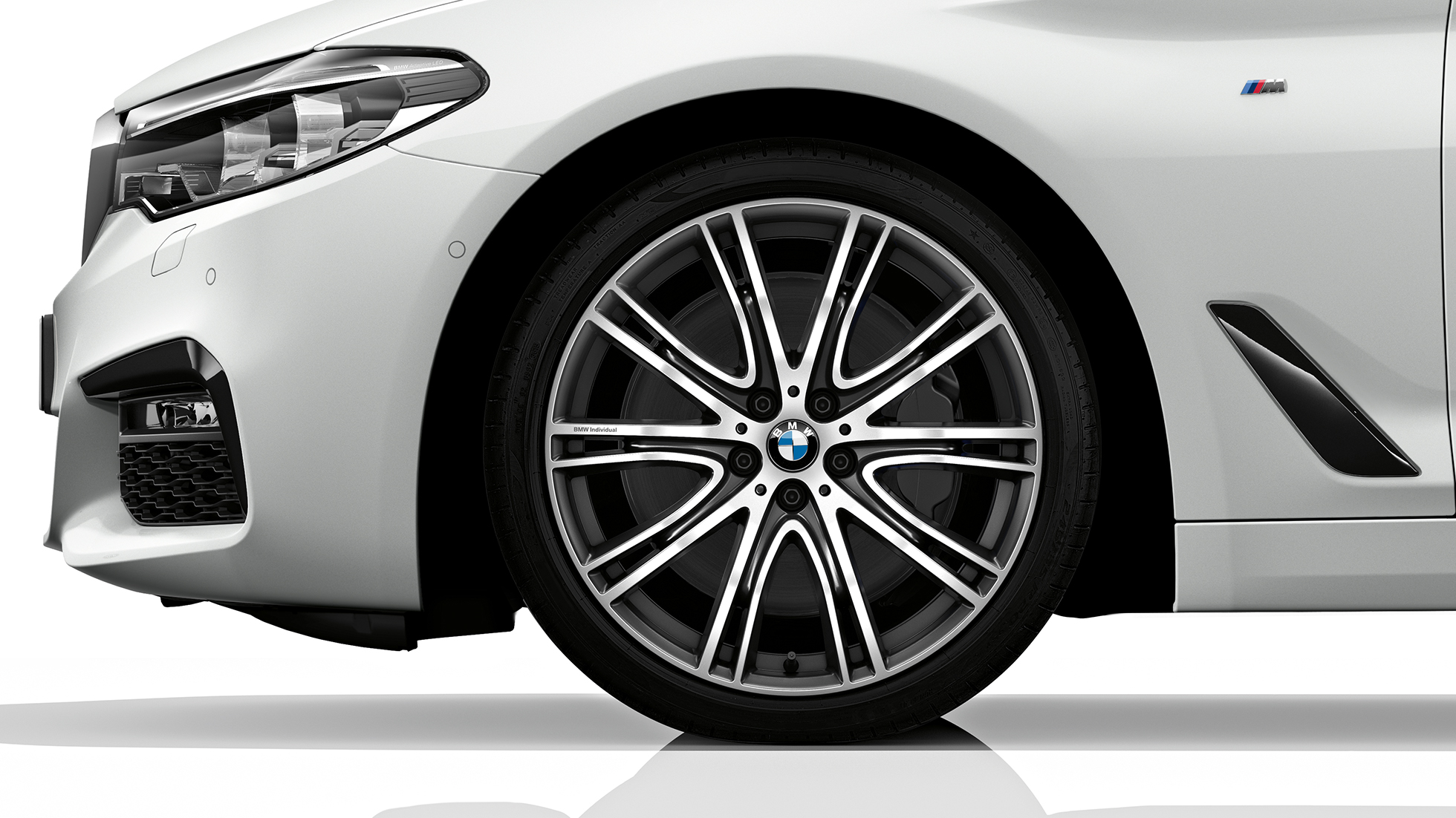 M Sportspakke fælge BMW 5-serie Touring M sportspakke BMW 5-serie Touring 530d xDrive Touring G31 Alpine White fælge