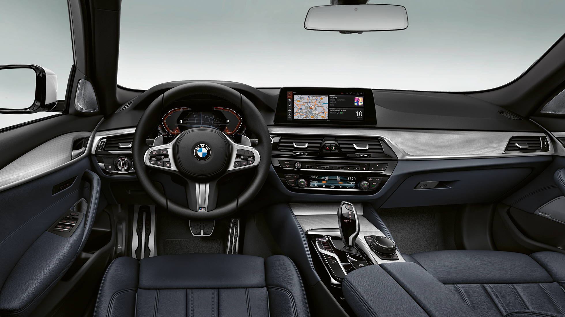 M sportspakke cockpit BMW 5-serie Touring G31 M sportspakke BMW 5-serie Touring 530d xDrive Touring G31 cockpit