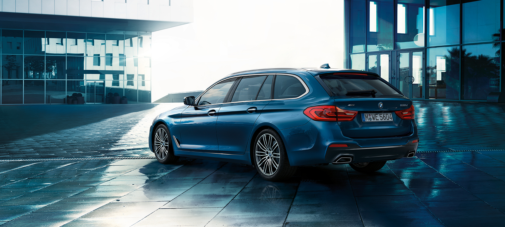 Komfort BMW 5-serie Touring Komfort BMW 5-serie Touring 530d xDrive Touring G31 set bagfra let drejet