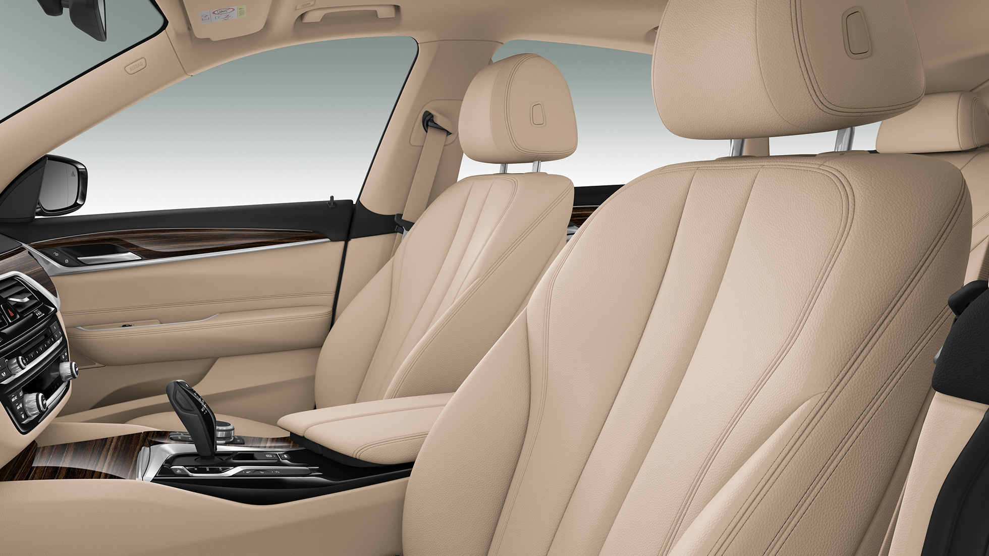 BMW 6-serie Gran Turismo G32 Luxury Line interiør Sæder i 'Dakota'-læder BMW 6-serie Gran Turismo G32 2017 Luxury Line interiør