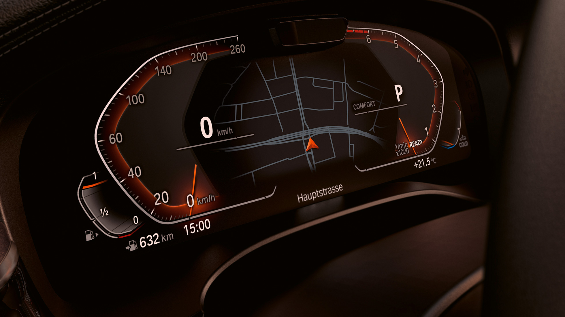 BMW Live Cockpit Professional BMW 6-serie Gran Turismo G32 2020 BMW Live Cockpit Professional BMW 6-serie Gran Turismo G32 2020 interiør