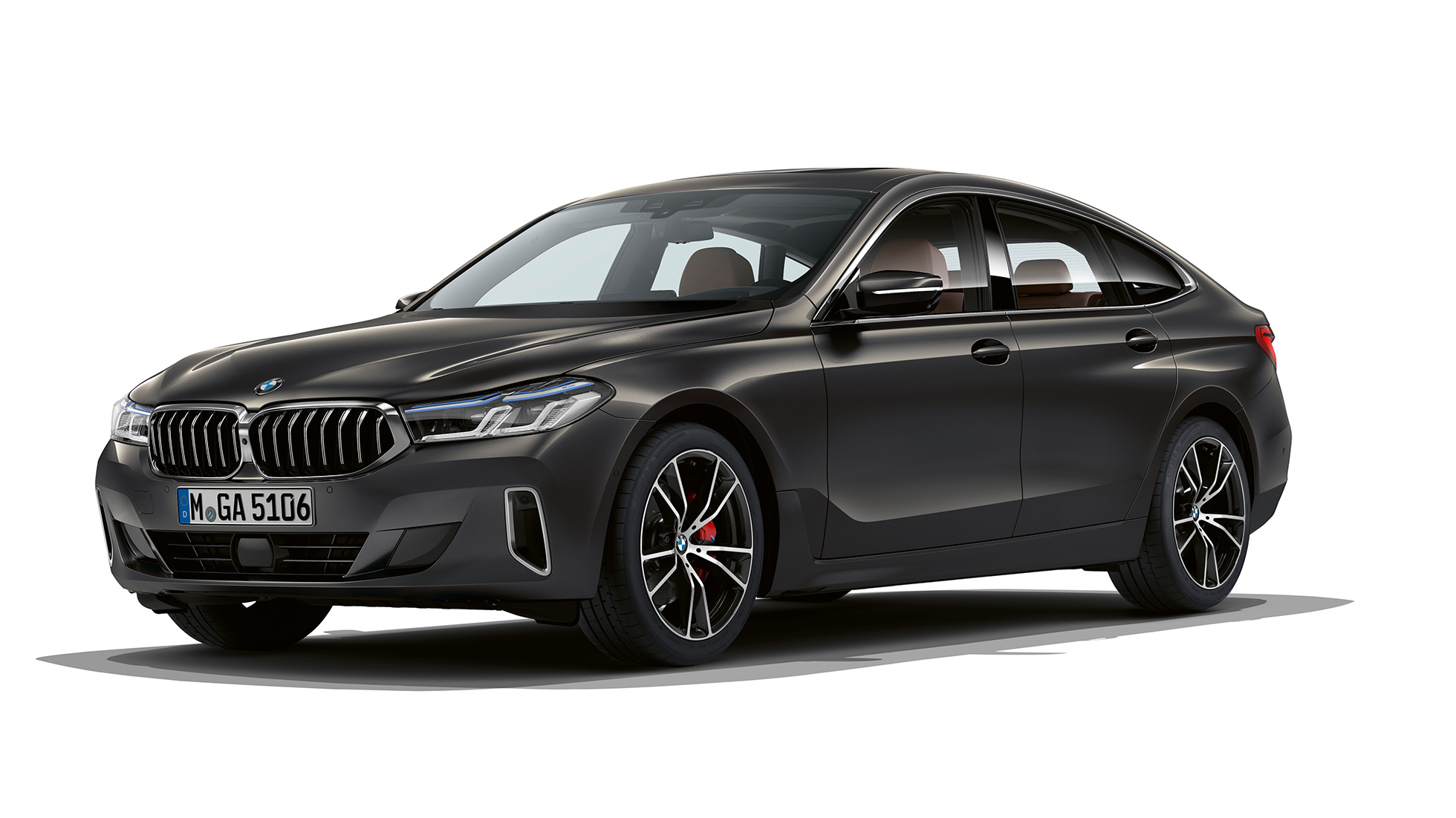 BMW 6-serie Gran Turismo Luxury Line G32 2020 BMW 6-serie Gran Turismo G32 640d xDrive 2020 Luxury Line Dravit Grey set forfra let drejet