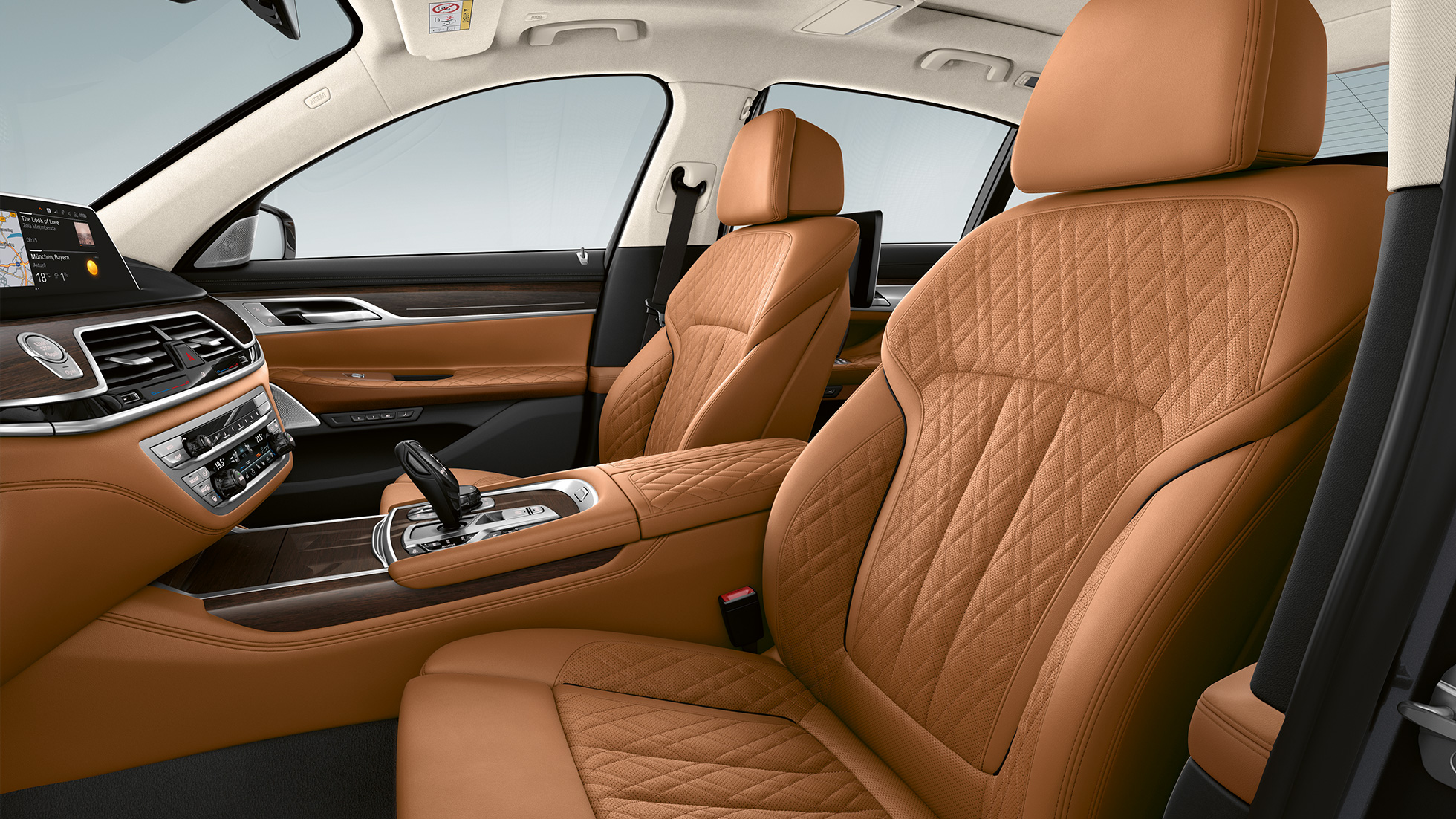BMW 7-serie Sedan med eksteriør i Pure Excellence-design, læderindtræk BMW 7-serie Sedan med eksteriør i Pure Excellence-design, læderindtræk Nappa