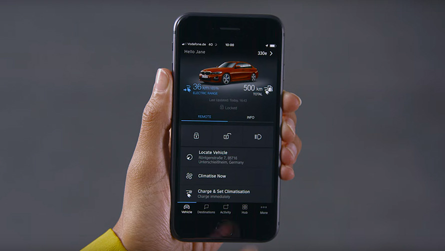 Plug-in-hybrid BMW X3 xDrive30e G01 aktivering af Remote Services 2021 Plug-in-hybrid BMW X3 xDrive30e G01 aktivering af Remote Services 2021