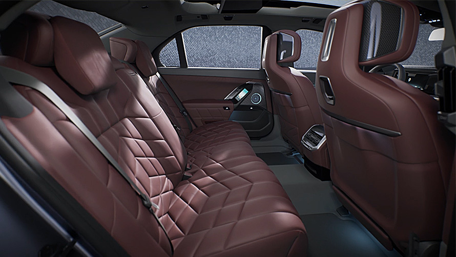 BMW 7-serie Sedan G70 ICE 740i M sportspakke BMW 7-serie Sedan G70 ICE 740i M sportspakke Private Lounge