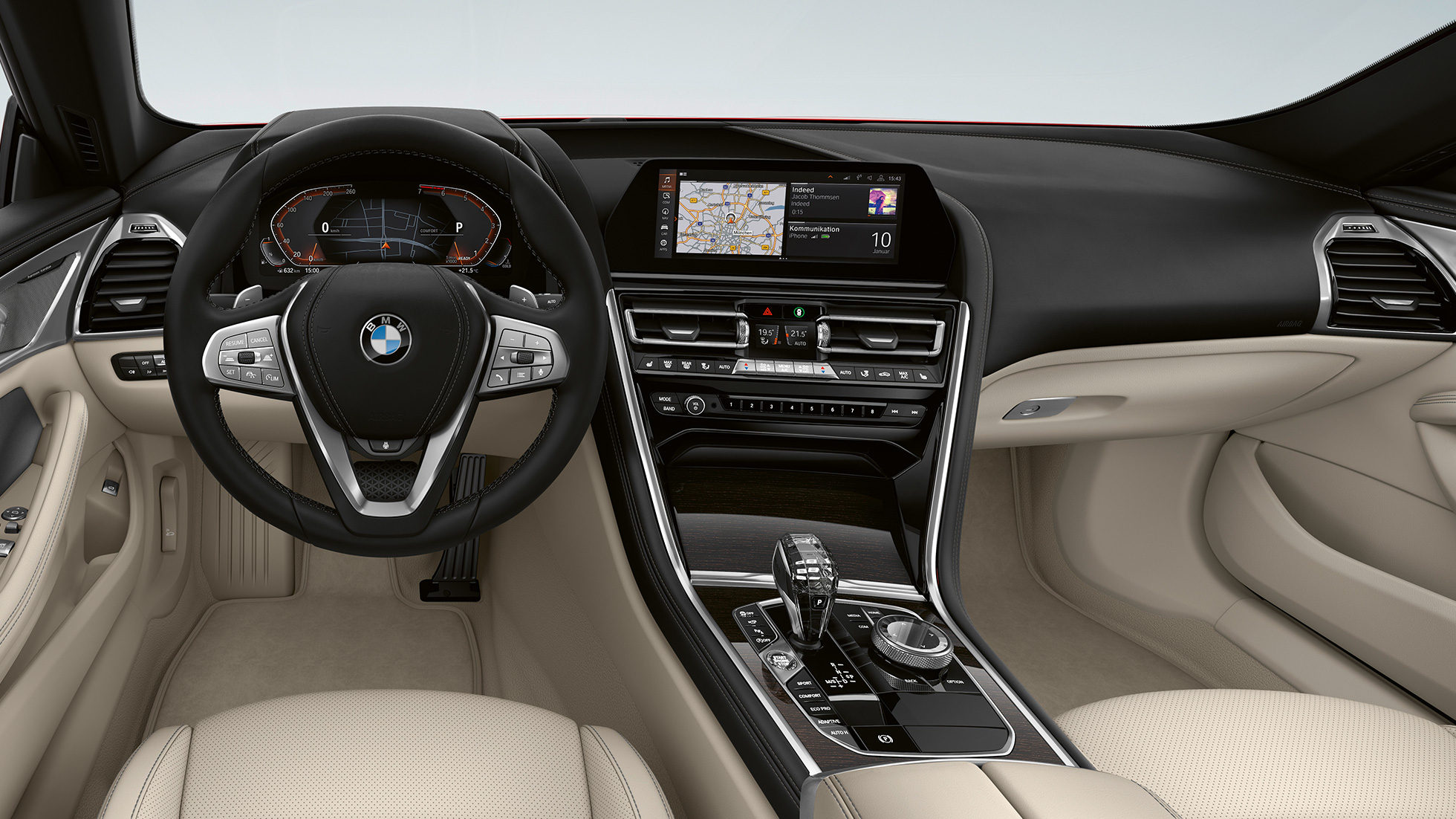 BMW 8-serie Gran Coupé, basismodel cockpit