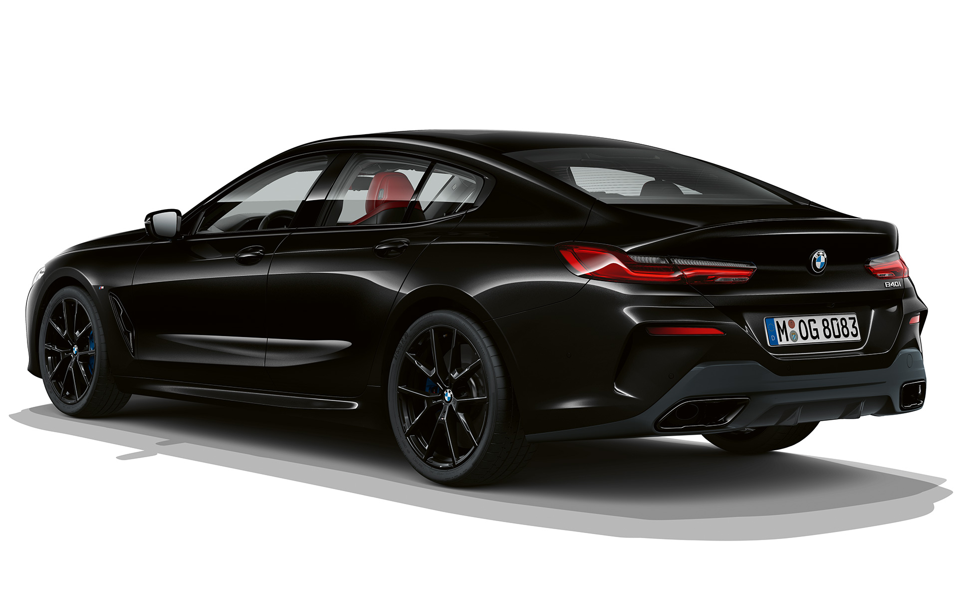 Dark Seduction set bagfra let drejet BMW 8-serie Gran Coupé Dark Seduction set bagfra let drejet