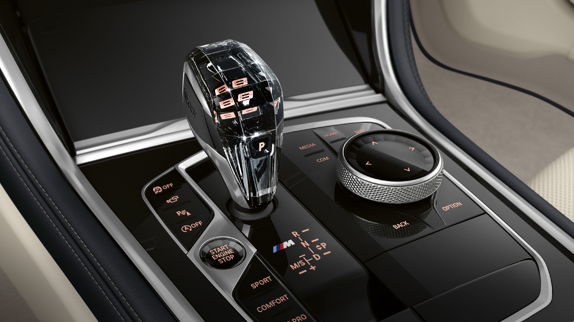 Glasapplikation Crafted Clarity BMW 8-serie Gran Coupé, glasapplikation Crafted Clarity