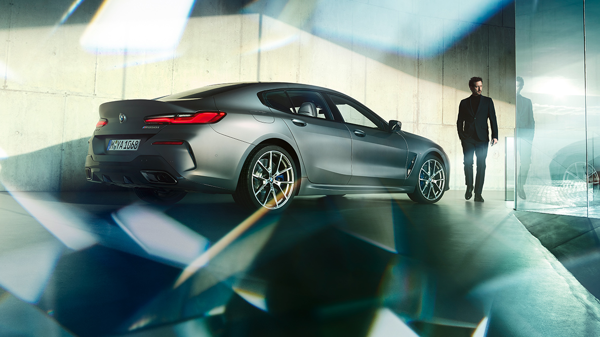 Luksussportsvognsdesign BMW 8-serie Gran Coupé, luksussportsvognsdesign