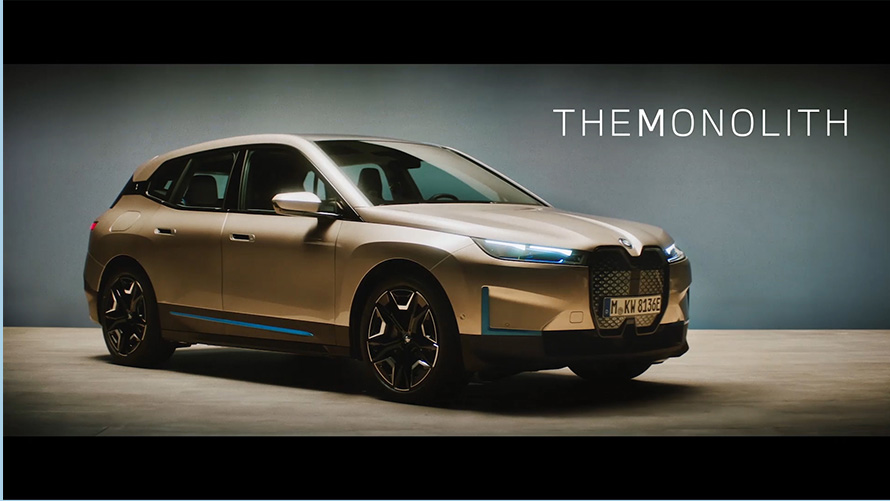 BMW iX i20 elektrisk SUV rethinking design video BMW iX i20 2021 elektrisk SUV rethinking design video