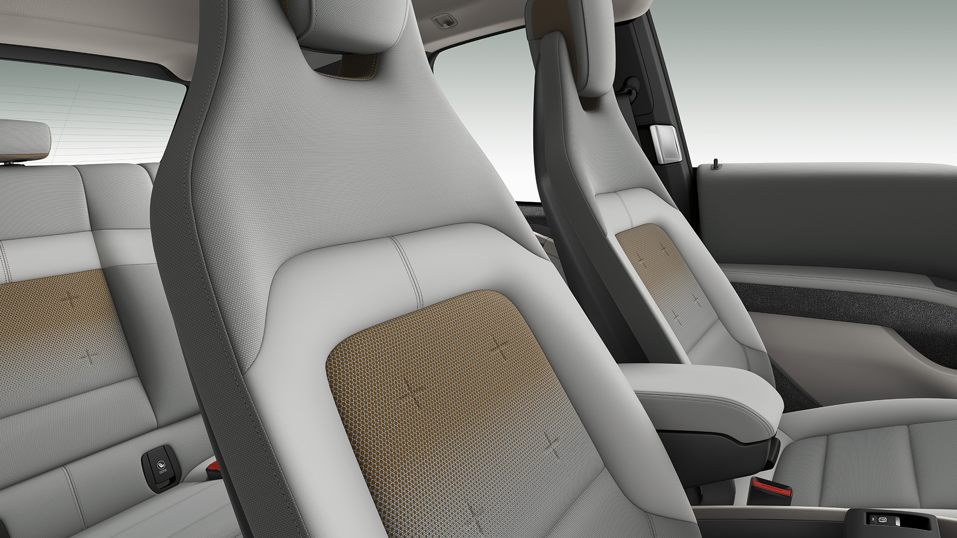 BMW i3 2018 sæder BMW i3 I01 2018 kabine sæder