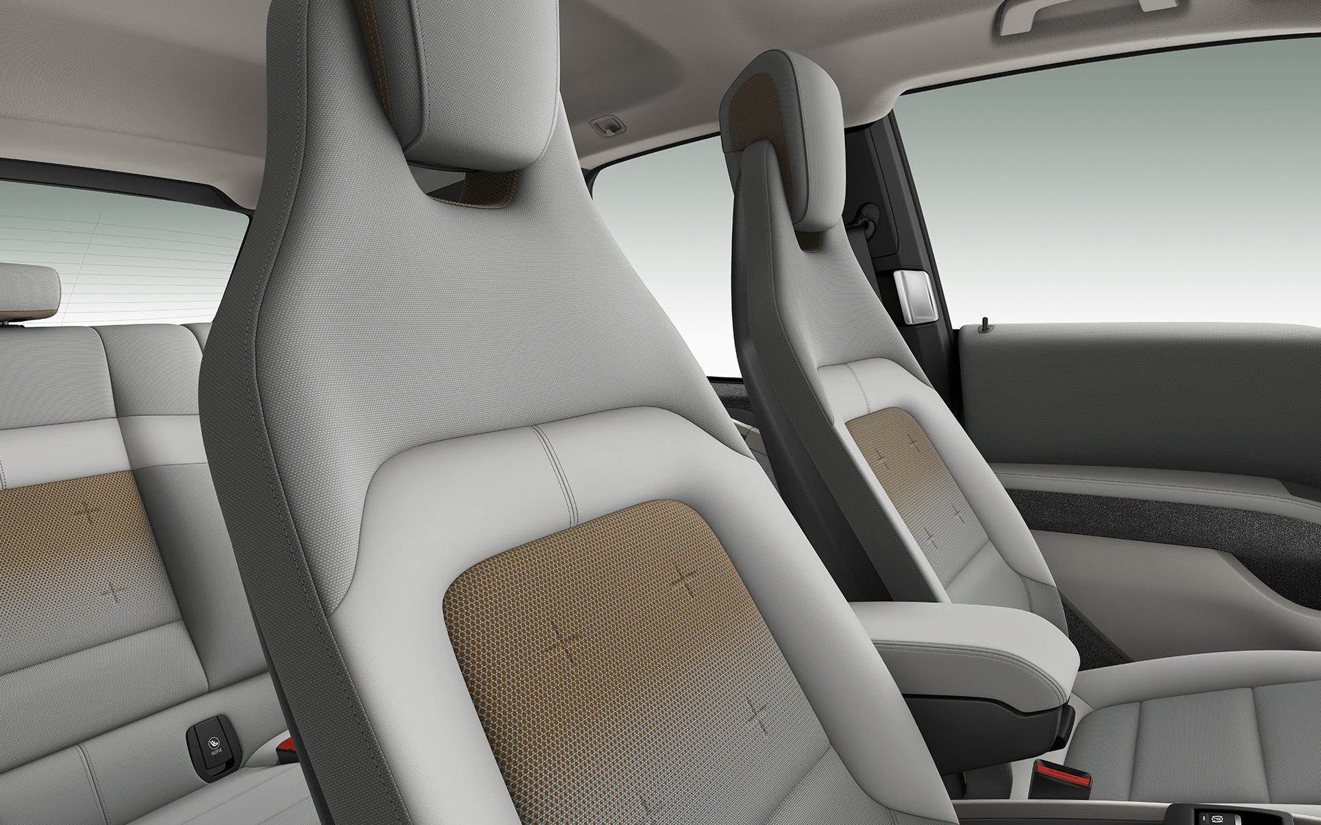 BMW i3 I01 2018 kabine sæder