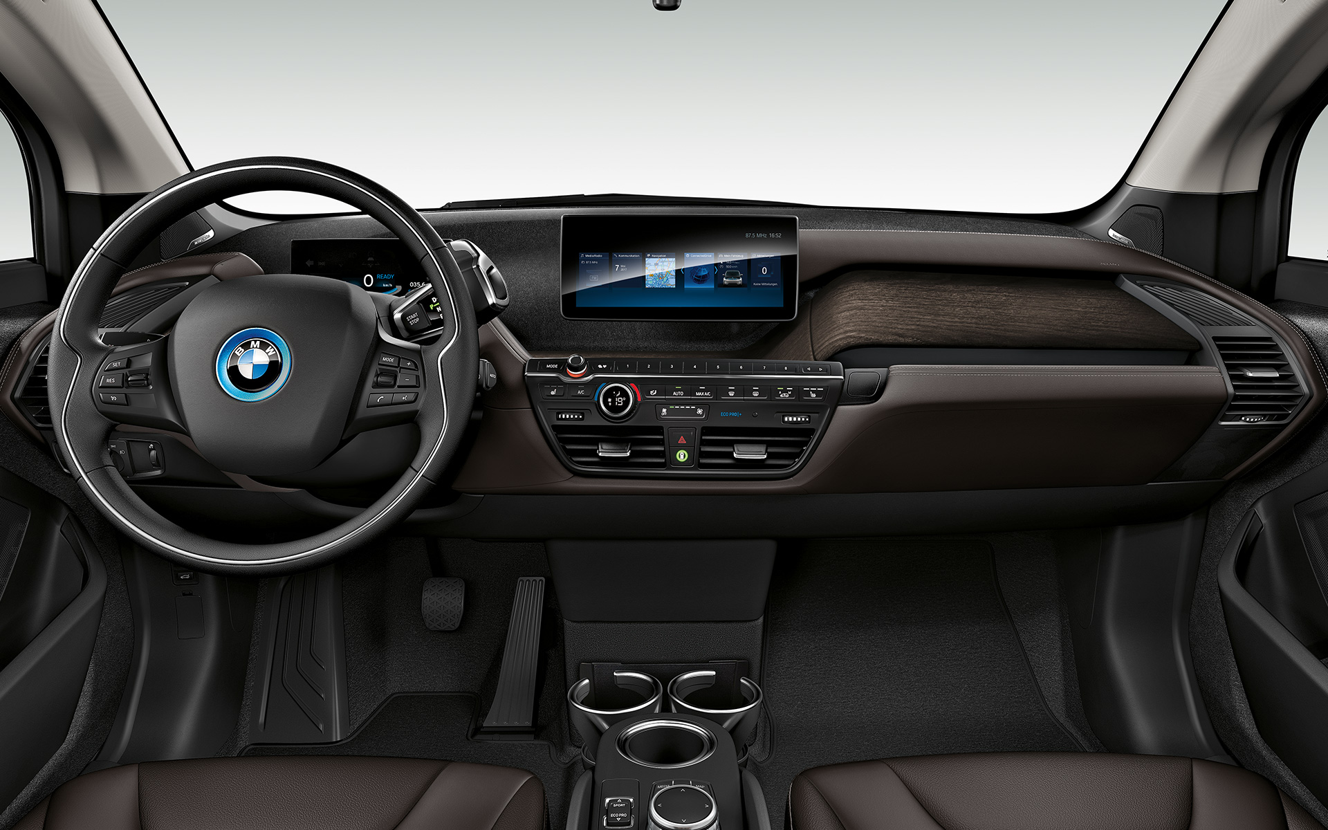 BMW i3s I01 2018 kabine cockpit