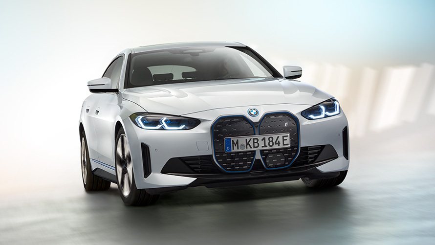 BMW i4 2021 G26 billede 4 BMW i4 2021 G26 fuldt elektrisk Gran Coupé elbil billede 4