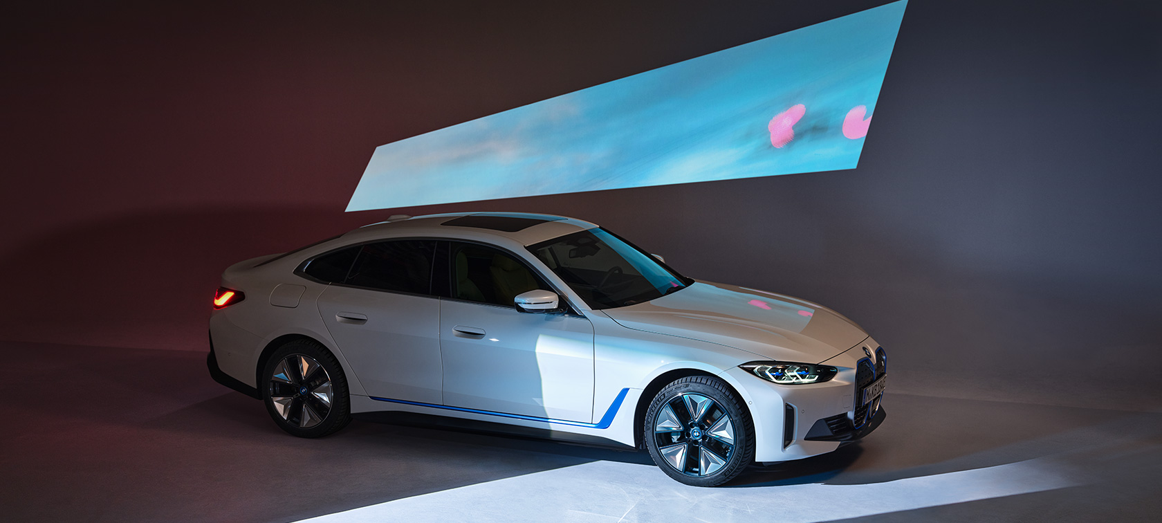 BMW i4 2021 G26 billede 1 BMW i4 2021 G26 fuldt elektrisk Gran Coupé elbil billede 1