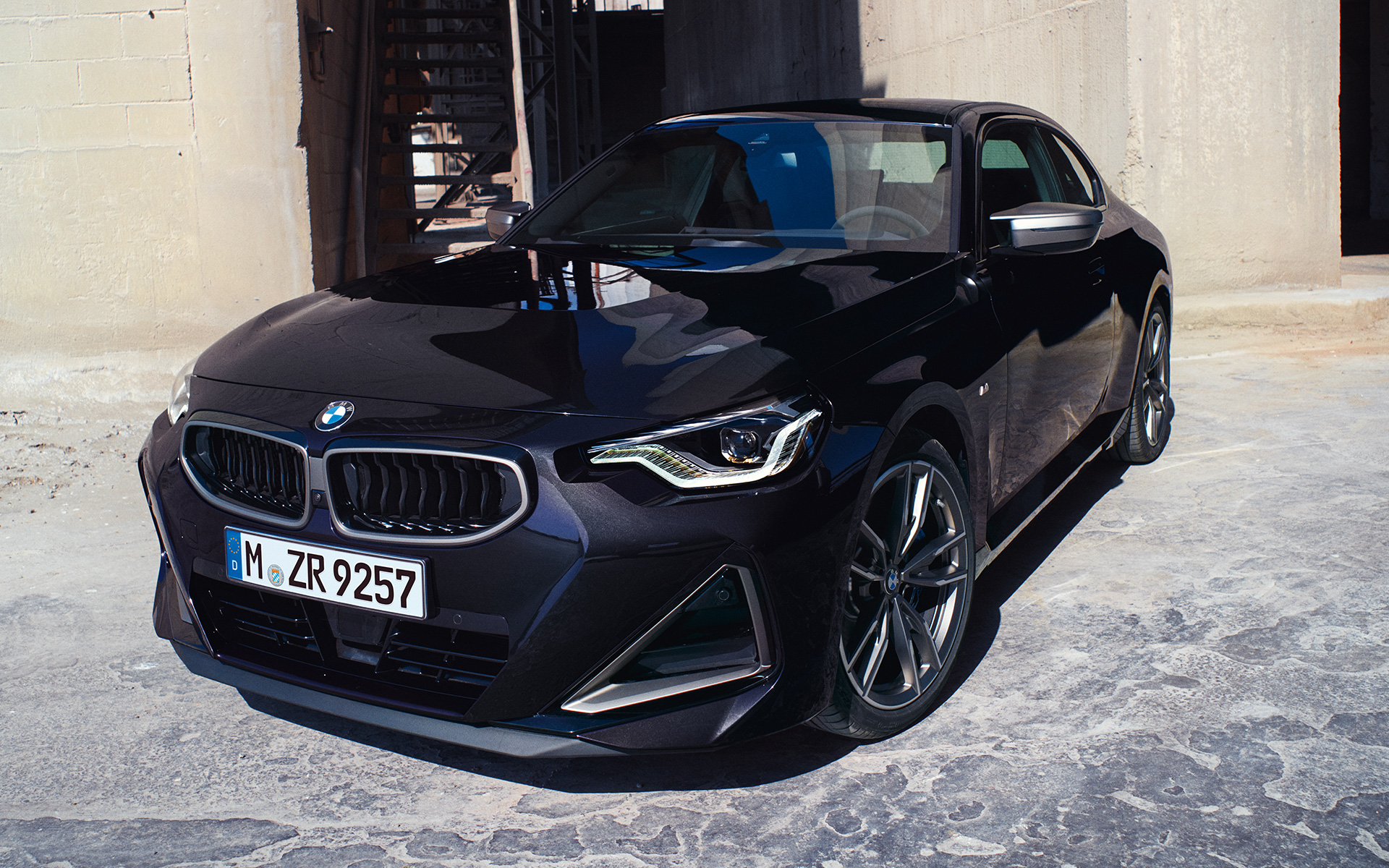 BMW M240i G42 frontdesign indtryk Frontdesign indtryk BMW M240i G42