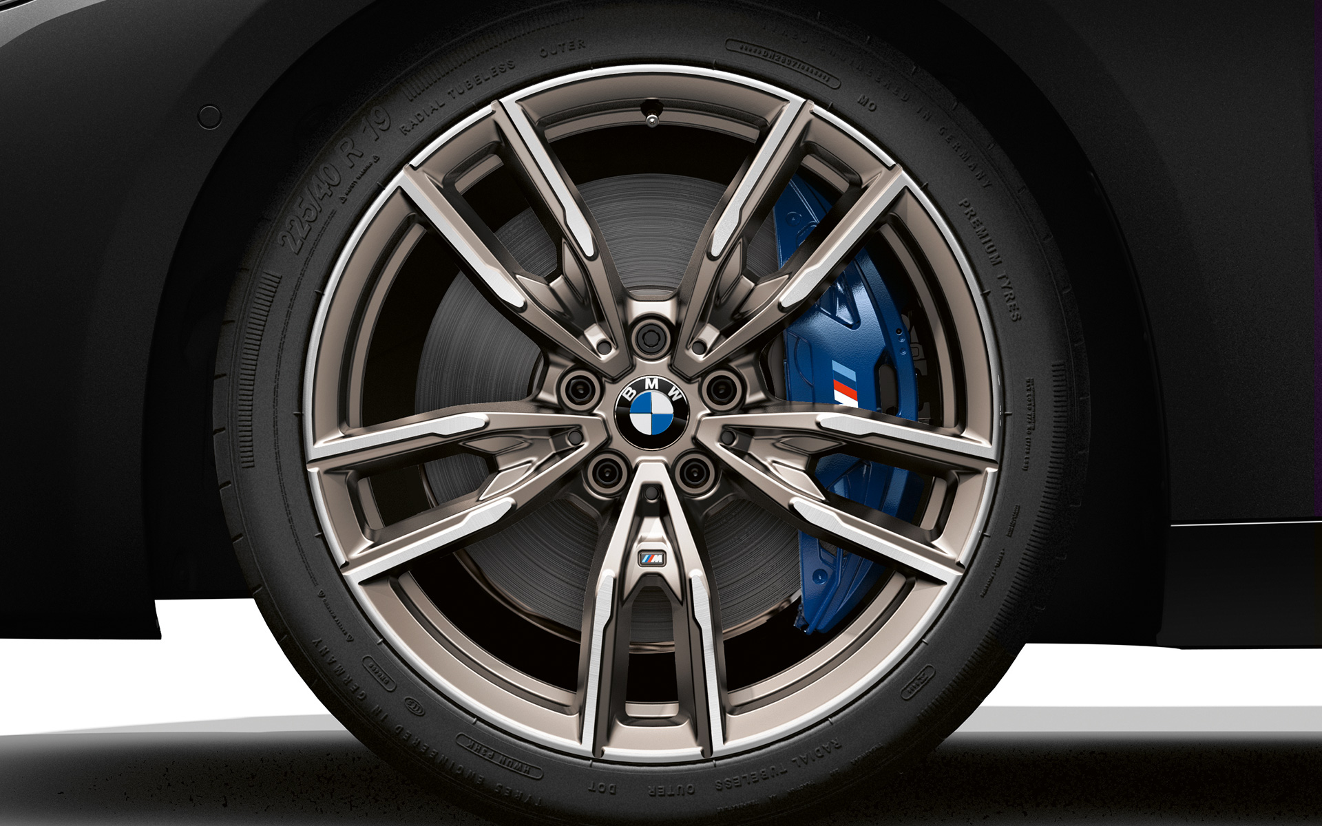 BMW M240i G42 M sportsbremser, mørkeblå metallic M sportsbremser, mørkeblå metallic BMW M240i G42